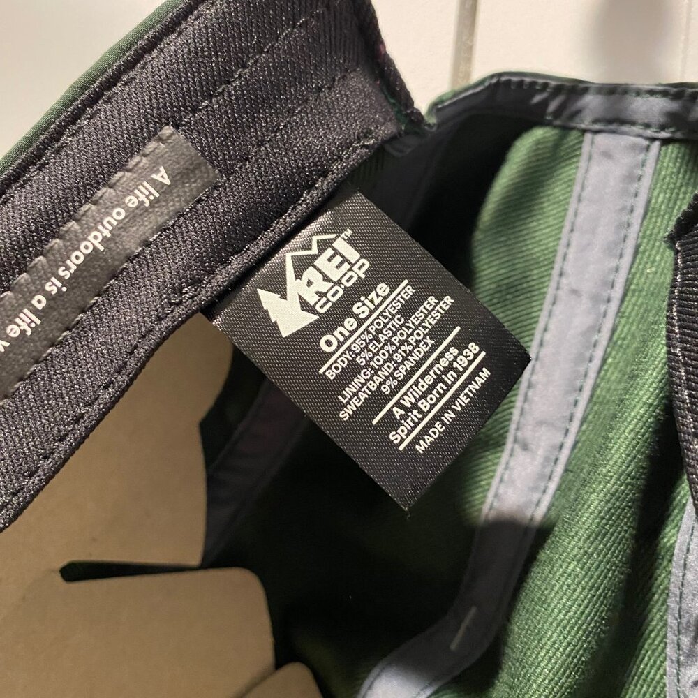NWOT REI Co-op On The Trail Cap- Heritage Spruce - Picture 4 of 4